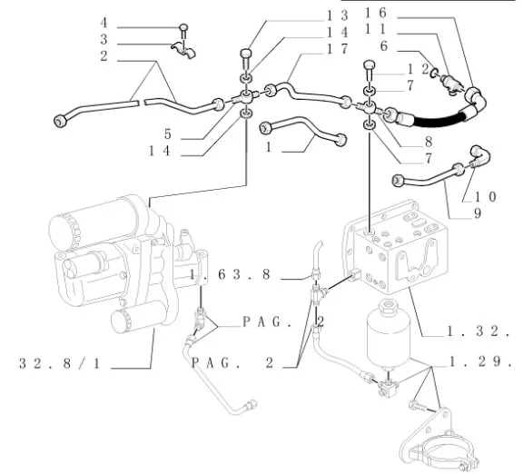 5155609 - болт типа банджо